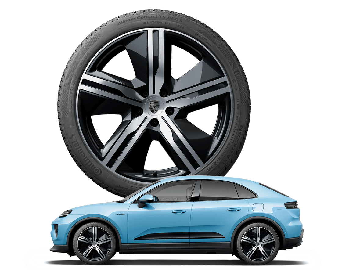 22-inch Macan BEV Exclusive Black